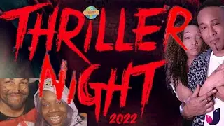 I finally met Toyia  and Siggy Jackson at Thriller Night 2022