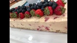 Parfait de frambuesas