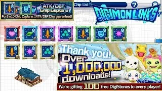 Chip Capture + 100 Free Digistones! (Digimon Links)