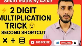Multiply 2 Digit Numbers in 3 Seconds! 😱 | Easy Vedic Math Trick | Fast Calculation Tips