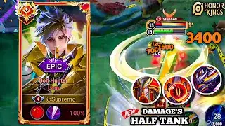 Lam Gameplay - No Edits, Full Gameplay ( 3 set Defense Item Sell Boots ) Honor of kings 
