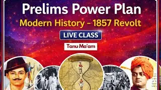 LIVE Class 1 Modern History - 1857 Revolt | Prelims Crash Course 2026 | Prelims Power Plan #hpas2026