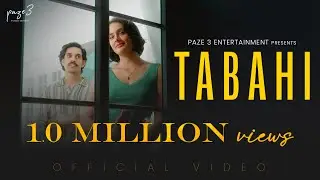 TABAHI | Official Video | Shahid Mallya | Aamit K , Tasha | A Satya - Manu Musical | Paze3 Ent.