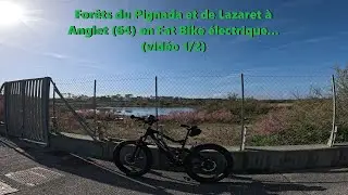 Les for&ecirc;ts du Pignada et de Lazaret &agrave; Anglet (64) en Fat Bike &eacute;lectrique... (vid&eacute;o 1/2)