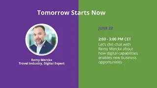 Let&rsquo;s chit-chat with R&eacute;my Merckx about how digital capabilities enables new business opportunities
