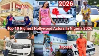 Top 10 Forbes Richest Nollywood Actors In Nigeria In 2025 And Their Net Worth And Their Cars 