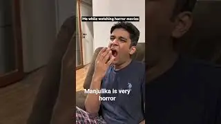 manjulika has very horror#funny #horror #manjulika #shorts #indiahorror