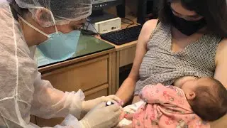 VACINA DE DOIS MESES - VLOG