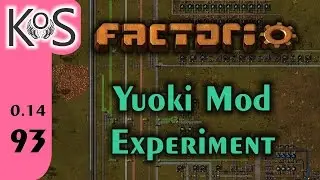 Factorio: Yuoki Mod Experiment Ep 93: Yellow Star Stuff - Let's Play, Gameplay 0.14