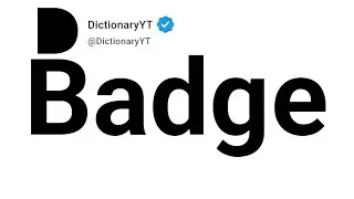 Badge Meaning In French