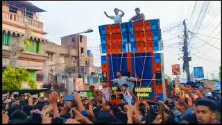 DJ Diamond Harbour Ray Nagar Kali Puja Box Competition Power music vs Barman vs Santshi