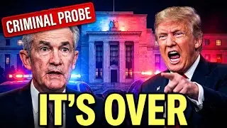 THEY GOT HIM: Federal Reserve Chairman Under Criminal Investigation. (It's Over)