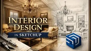 SketchUp class 12 | V-ray , making of scene and outer background 