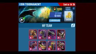 Geminititan Tournament Battles - Jurassic World Alive