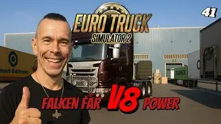 Falkens Scania forvandles &ndash; V8 + ny lakering! Klar til Gr&aelig;kenland 🇬🇷 - ETS 2 - Afsnit 41
