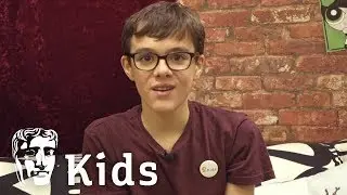Young Presenter Daniel Behind the Scenes on Scrambled