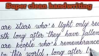 SUPER CLEAN HANDWRITING ||calligraphy ||AND FUNNY STROY