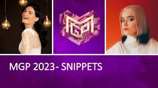 MELODI GRAND PRIX 2023 I SNIPPETS RECAP I MGP 2023 I NORWAY EUROVISION 2023