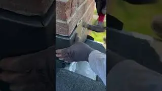 Chimney flashing #diy #rusroofing #tools #roofing