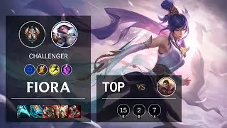 Fiora Top vs Jayce - EUW Challenger Patch 11.7