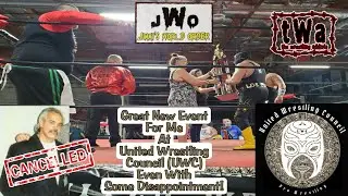 Great New Event For Me At United Wrestling Council(UWC)Even With Some Disappointment
