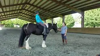 Jennifer Roth teaching the preparation exercise for the 
