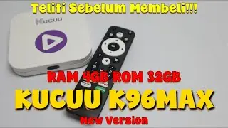Android TV Box Kucuu K96Max Versi Terbaru Harga Mahal Kualitas 100Ribuan