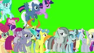 The First Evar My Little Pony FIM Stampede Green Screen (FREE TO USE)
