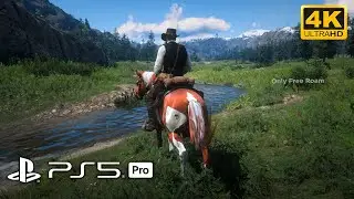 Red Dead Redemption 2 - Free Roam Gameplay (PS5 Pro) 4K Ultra