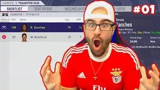 YES!! WE SIGNED OUR FIRST GOAT!! FIFA 18 BENFICA CAREER MODE #02