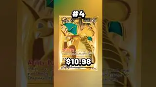 Top 5 Dragonite Ex Cards #shorts #dragonite #pokemoncards