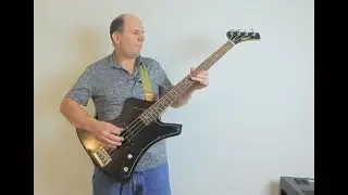 1984 MIJ Washburn B5 Precision Bass - Totally 80's!