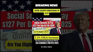 Social Security beneficiaries in 2025 #Social Security beneficiaries in 2025 #cola2025 #ssiupdate