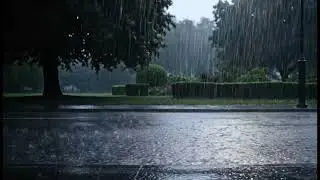Night Storm Serenity: Sleep with Rain and Thunder #rain #soundrain #sleepyrain