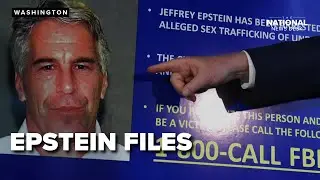 DOJ reports 'substantial progress' reviewing Epstein case files