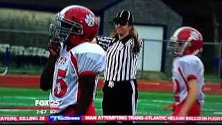 All Female Football Officiating Crew