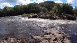 Malpas Argentat Dordogne 35m3/s
