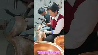 Crafting Beauty with a Hammer &mdash; Copper Pot Decoration.