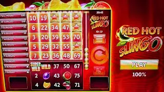 🔥 Red Hot Slingo 🔥 Brand New Slingo Online Game 😆 #supersmiley #slots
