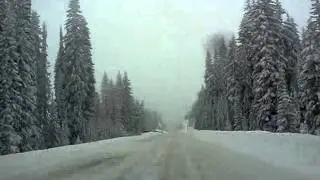 Canadian road conditions...
