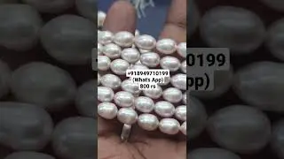 Original Fresh water Pearl Beads 7 mm 14 inch +918949710199 (What's App) #Gemstone #beads #pearl