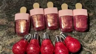DIY TINTED ROSE LIP GLOSS WITH ICE CREAM AND LIGHT BULB TUBES
