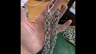 Quietly Making Chainmaille In Real Time - ASMR - Great for Insomnia!