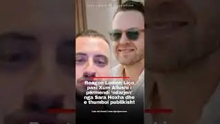 Reagon Ledion Li&ccedil;o pasi Xum Allushi i p&euml;rmendi &lsquo;ndarjen&rsquo; nga Sara Hoxha dhe e thumboi publikisht