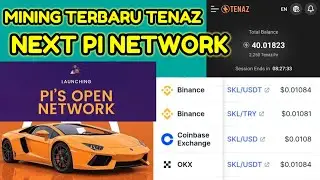 Tutorial Pendaftaran Aplikasi Mining Terbaru TENAZ Next Pi Network Instan Token Mining GRATIS !!!