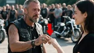 Blind Girl Touches a Hells Angels Biker’s Ring and Whispers ‘It’s You’—He Breaks Down in Tears