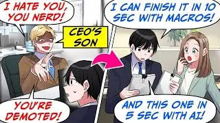 Even Though I'm the Only Engineer Around, the CEO&rsquo;s Son Hates Me & I Got Demoted![RomCom Manga Dub]