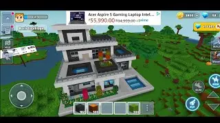 Mini block craft  build morden House  #ep11 #minecraft #miniblockcraft3d #miniblockcraftvideos
