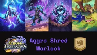 Aggro Shred Warlock, Fine New Deck! (Hearthstone Standard)