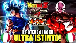 GOKU ULTRA ISTINTO vs JIREN in DBZ BUDOKAI TENKAICHI 4 - DBZ Budokai Tenkaichi 3 #15 Gameplay ITA